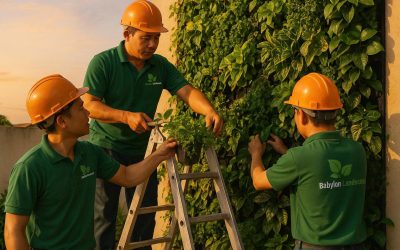 Khách hàng bỏ modul vườn tường cũ để sử dụng modul Babylon?